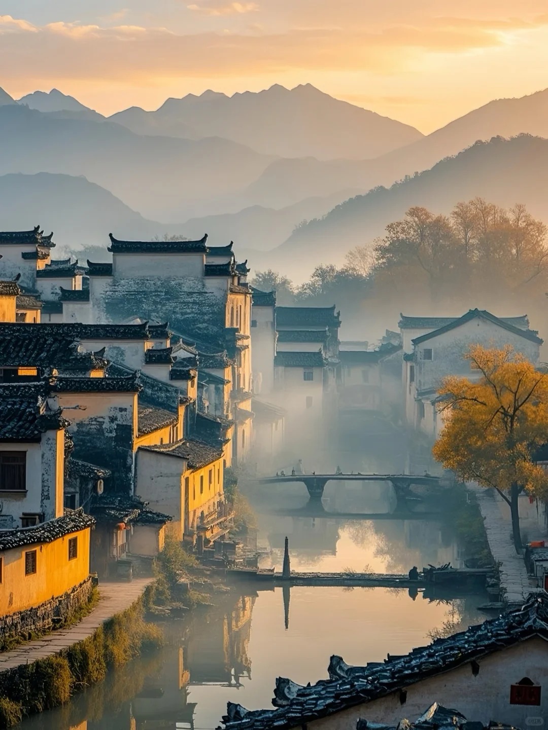 《国家地理》没骗我‼️徽州的秋天真没有平替😭_1_柚子妈的旅行日记_婺源-古镇-来自52tours 我爱旅游网